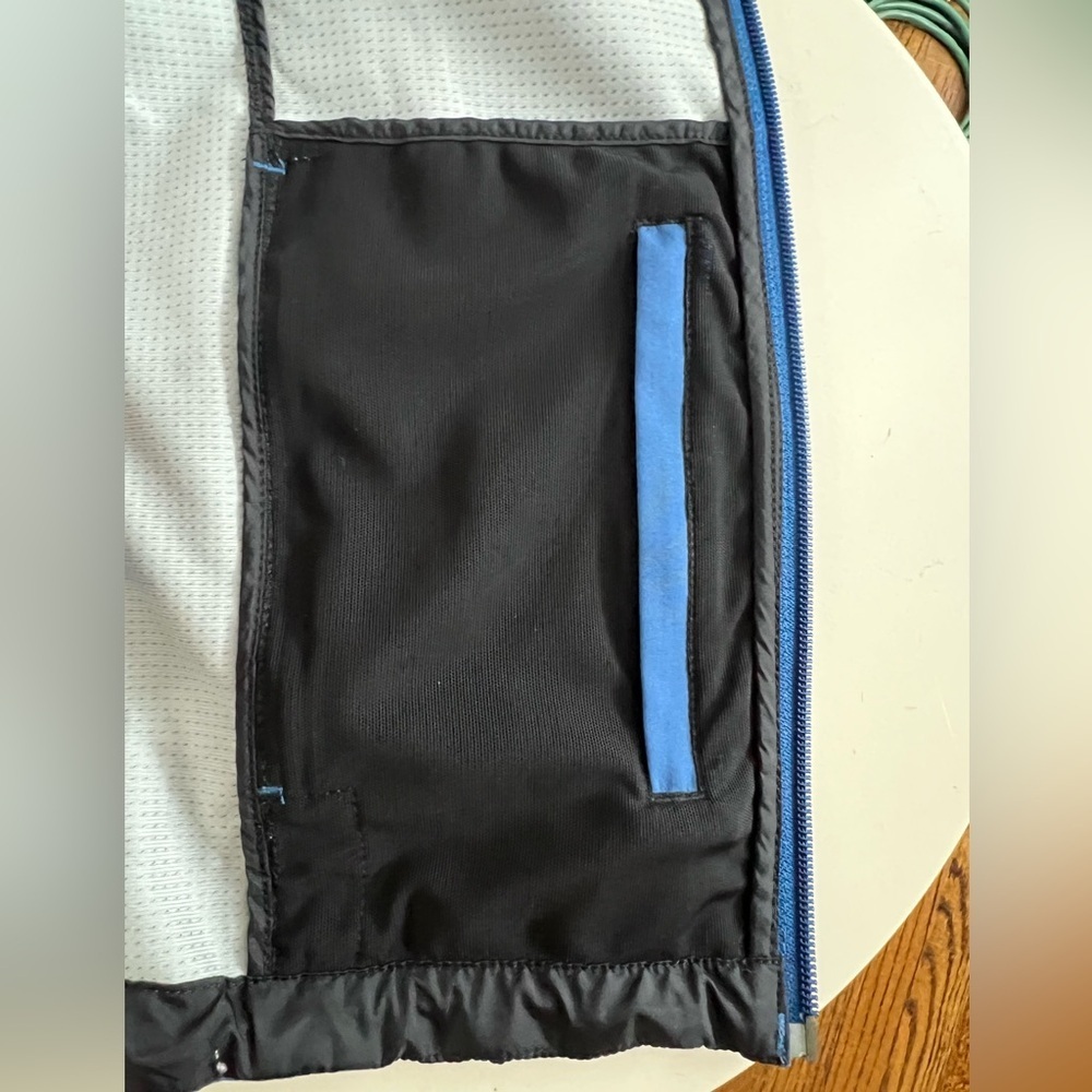 L.L. Bean No fly Zone Men’s Jacket Bright Blue Size Medium - Picture 8 of 10